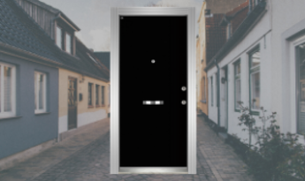 Camlı Çelik Kapı Modelleri