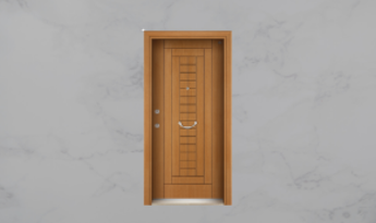 Şık ve Modern Ahşap Kaplamalı Çelik Kapı Seçimleri