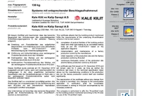 IFT ROSENHEIM KALİTE BELGESİ