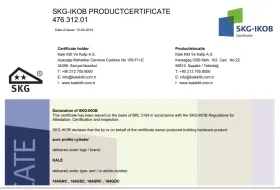 SKG BELGESİ - 164GNC 164GSC 164GRC 164GDC