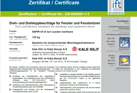 IFT ROSENHEIM KALİTE BELGESİ RU