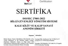 TS EN/ISO 27001 Bilgi Güvenliği Yönetim Sistemi Sertifikası