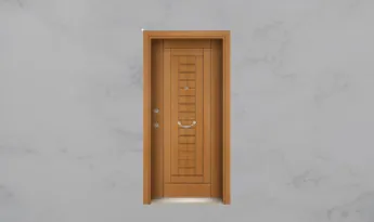 Şık ve Modern Ahşap Kaplamalı Çelik Kapı Seçimleri